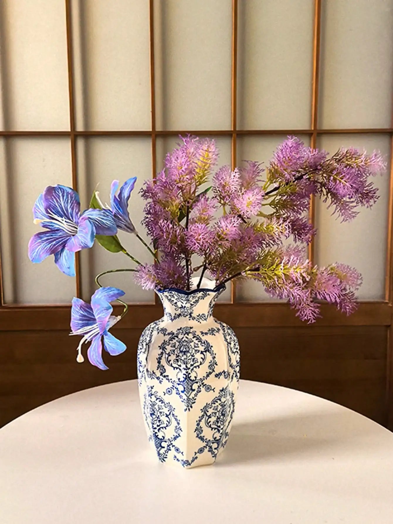 Chinese Blue and White Porcelain Vase