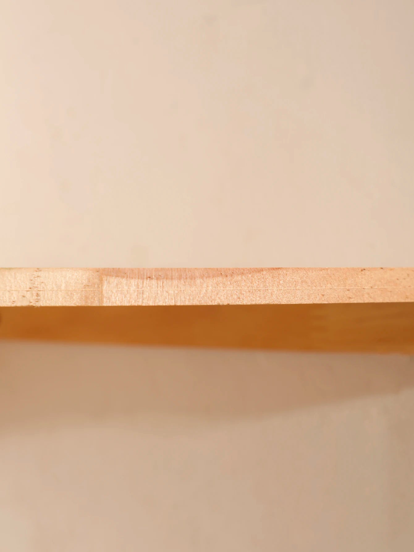 Scalloped Corner Floating Shelf