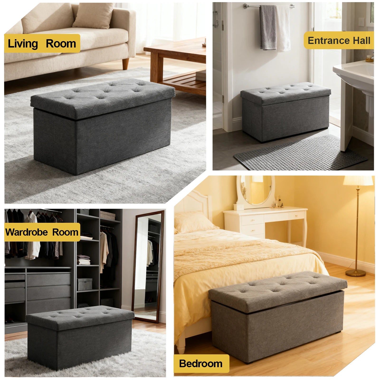 Multi Purpose Ottoman Bench