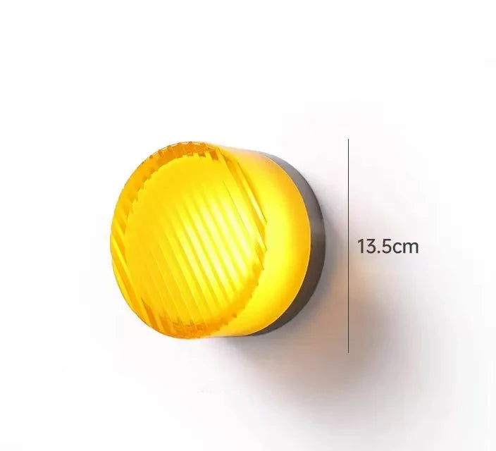 Round Acrylic LED Wall Sconce
