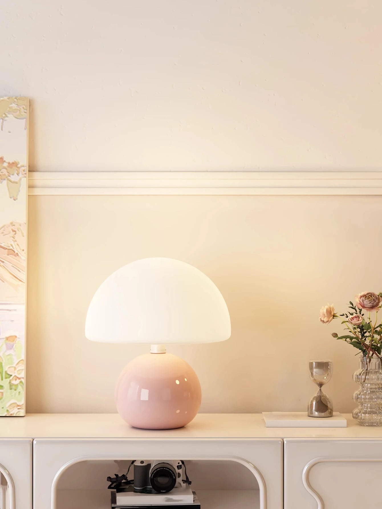 USB Socket Decorative Night Table Lamp