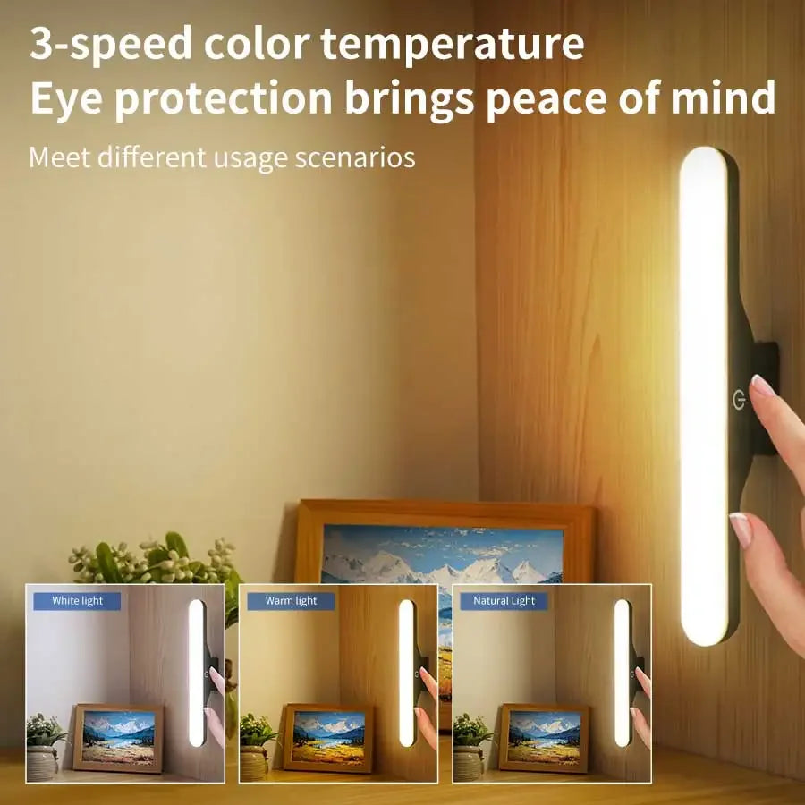 Rechargeable Magnetic Mirror Light