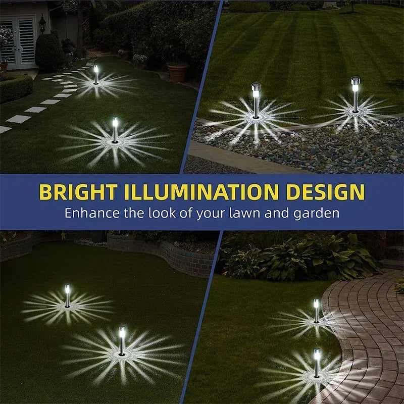 Solar Garden Lantern Pathway Set