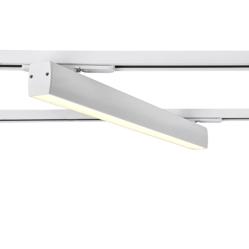Adjustable Aluminum LED Track Light - Minimalist Linear Ceiling Light