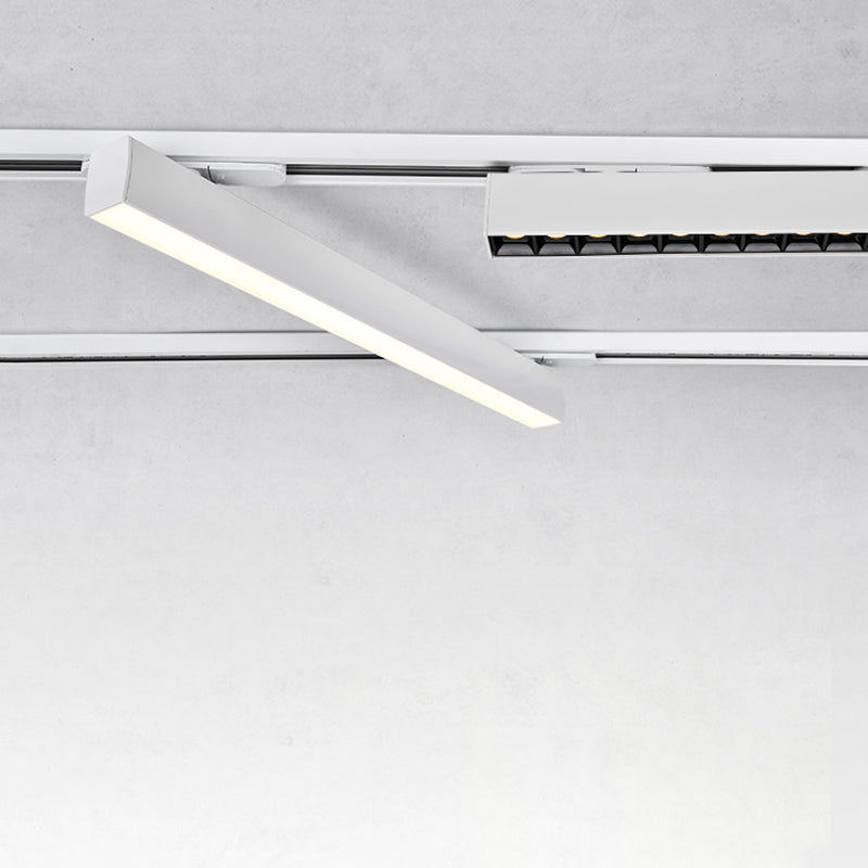 Adjustable Aluminum LED Track Light - Minimalist Linear Ceiling Light