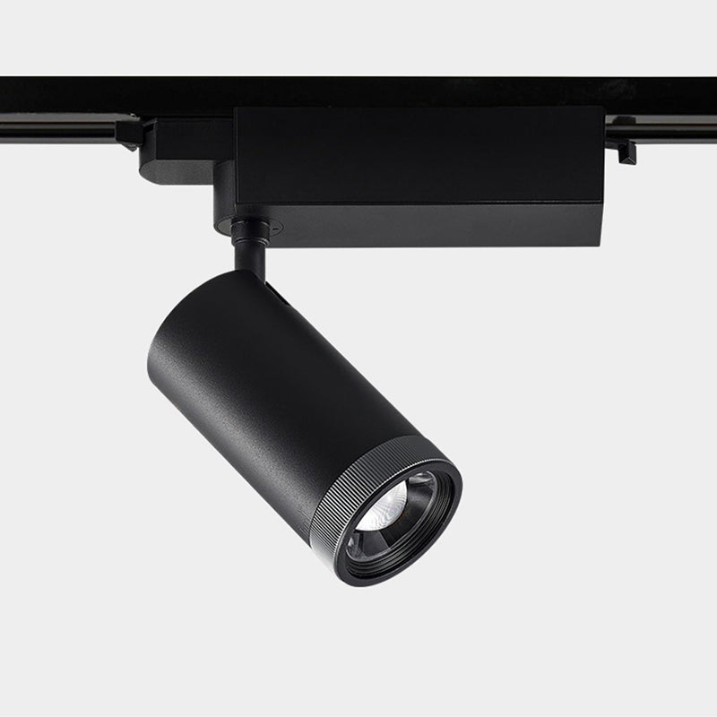 Adjustable Aluminum Zoomable LED Track Spotlight - Industrial Cylinder