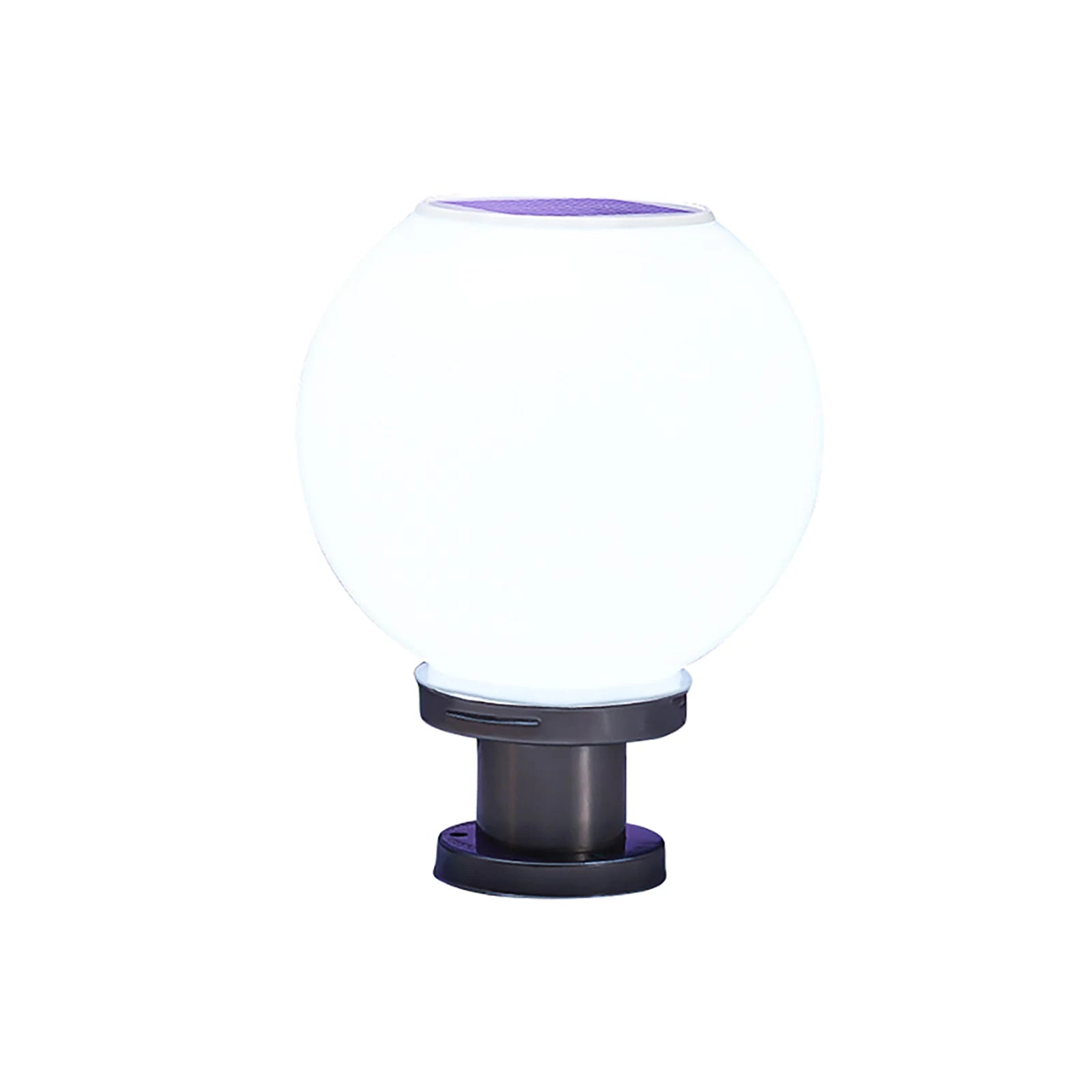 Solar Light Outdoor Fixtures Courtyard Garden Lawn Street Lights Round