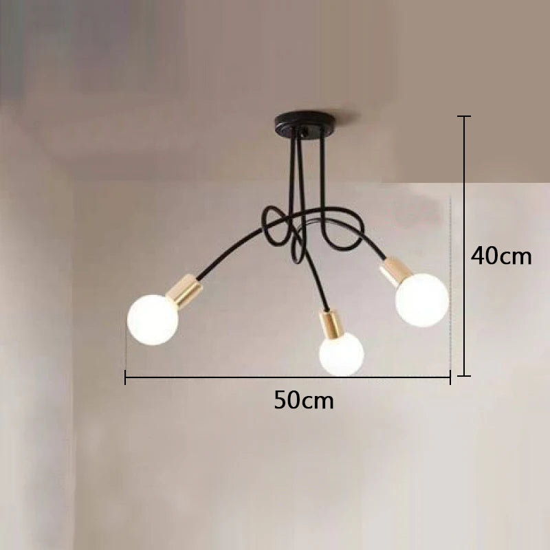 E27 Ceiling Chandelier for Dining Rooms