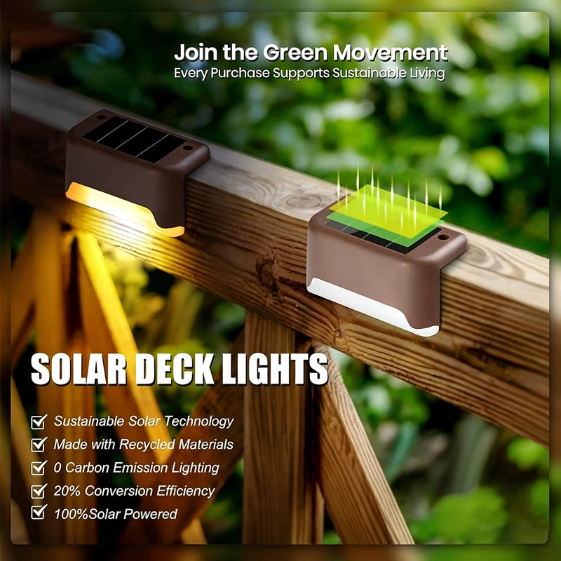 Solar Deck and Fence Lights