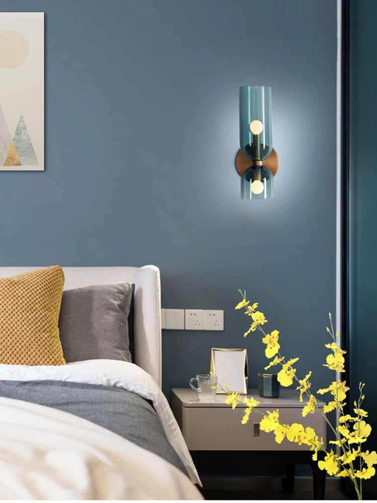 Nordic Minimalist Glass Wall Lamp
