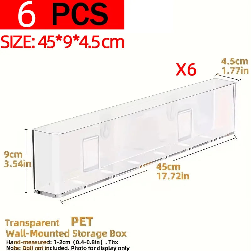 Wall Mounted Book Display Shelf