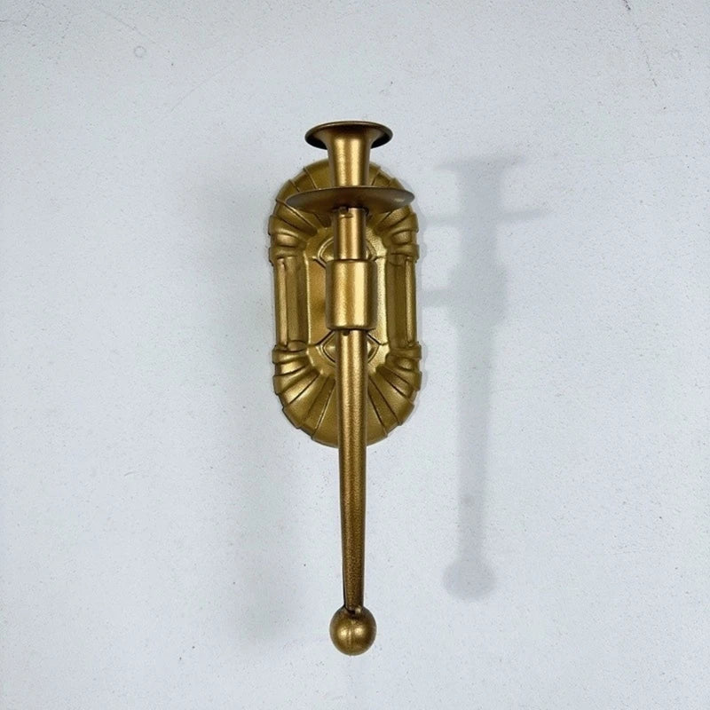 Sophisticated Wall Mount Holder European Antique Hanging Candlestick