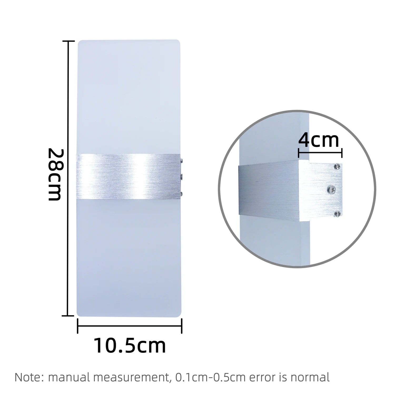 Minimalist Aluminum LED Wall Light