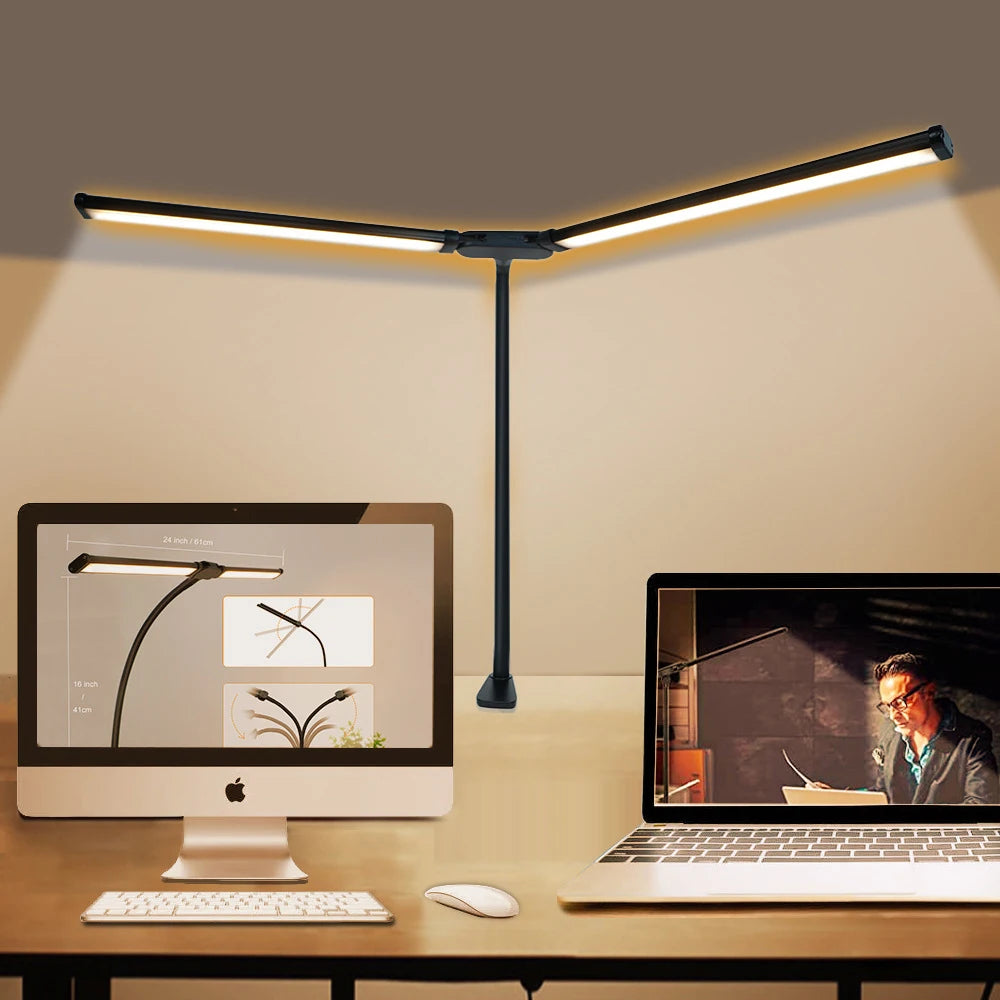 Eye-Care Metal Clip Lamp