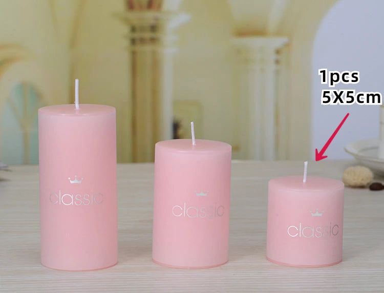5cm Household Pillar Candles