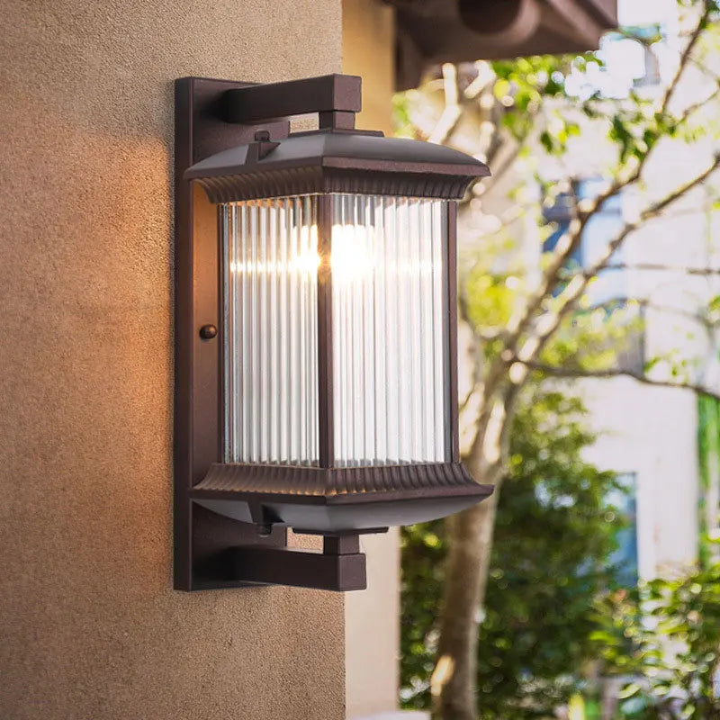 Metal Outdoor Wall Lantern