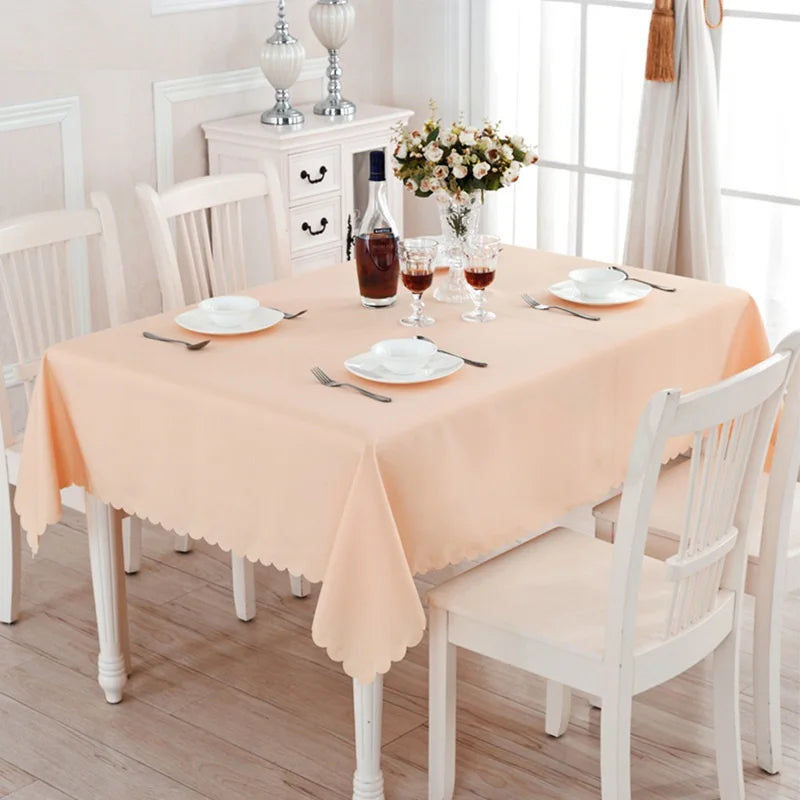 Banquet Table Cover Wedding Cloth Wonderful Colourful Square Rectangle