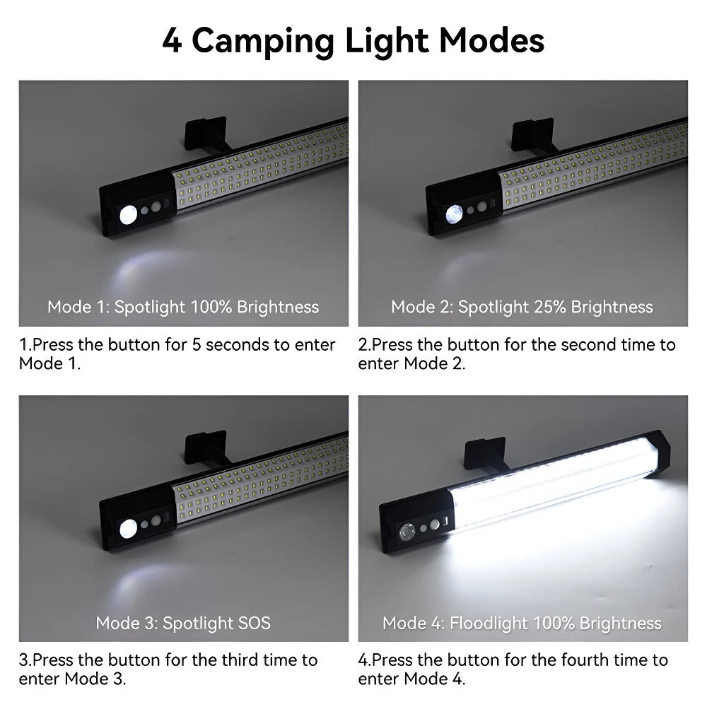 316 LED Solar Security Wall Light