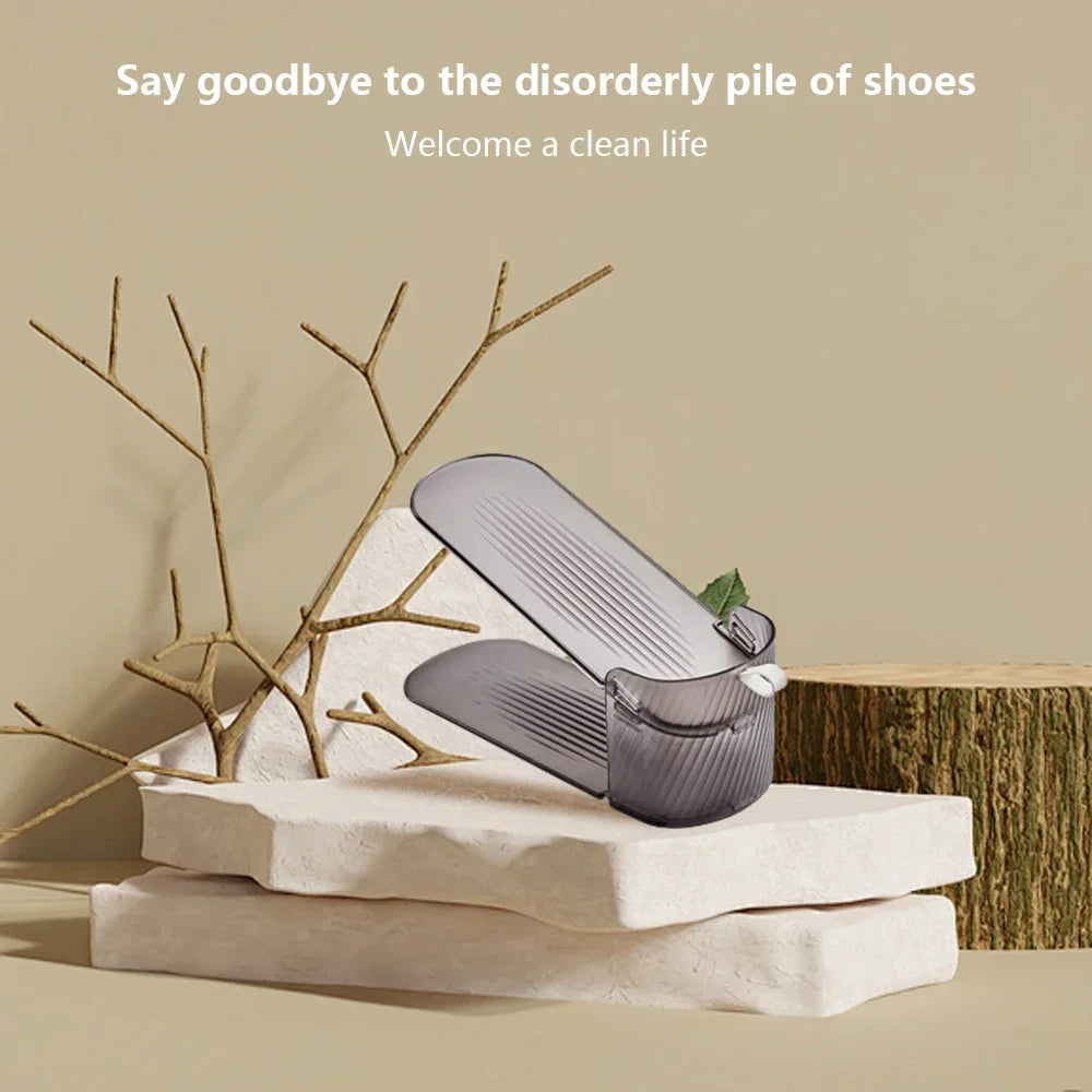 Adjustable Double Layer Shoe Rack