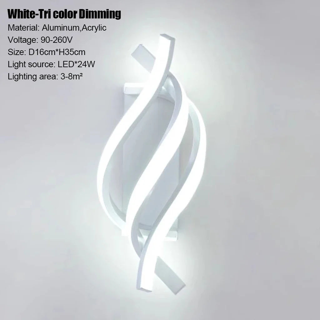Modern LED Wall Lamp Home Line Decoration Wall Lamp Living Room