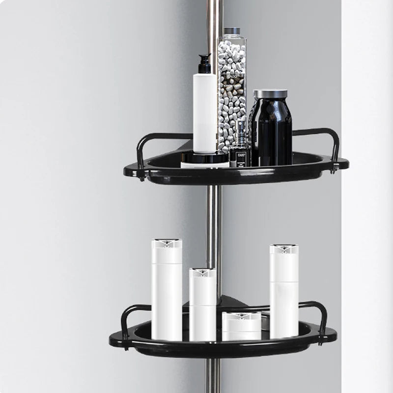 Telescopic Corner Shower Storage Rack