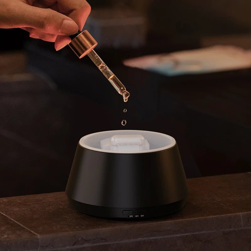 New Air Humidifier Home Colorful Lamp Usb Charge Essential Oil Spray