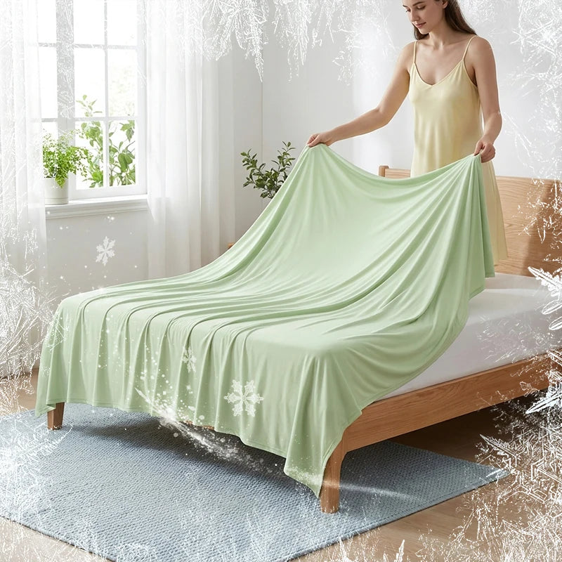 Ice Silk Cooling Summer Blanket