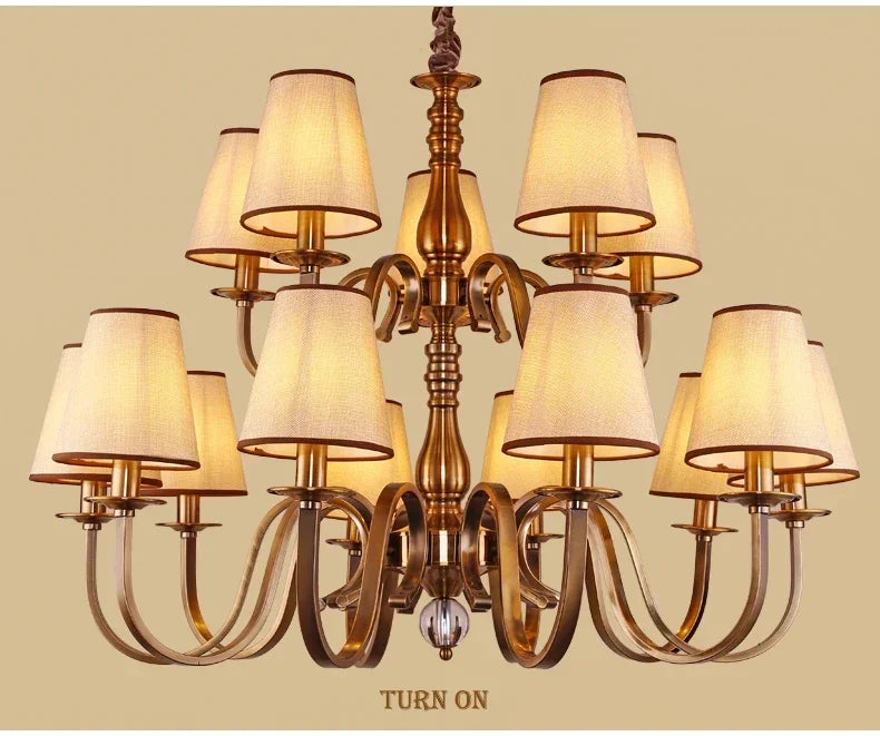 Classic Multi Arm LED Chandelier