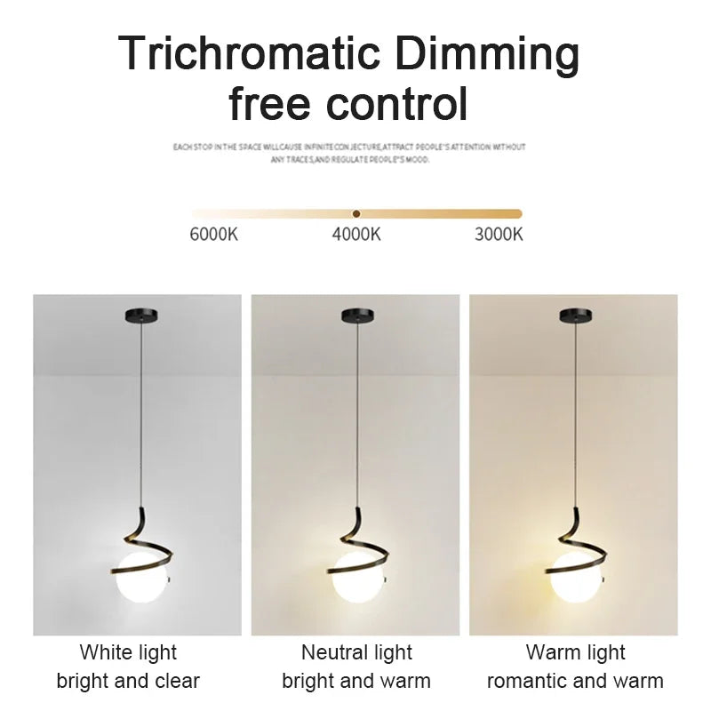 Nordic Minimalist LED Pendant Light