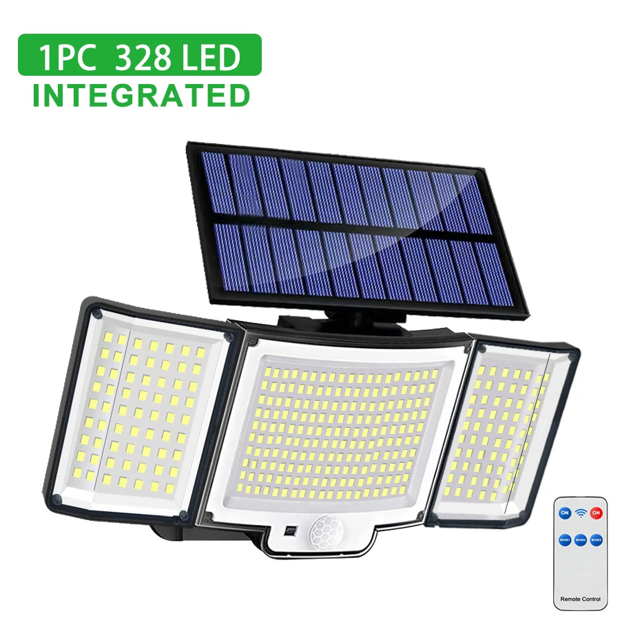 Solar Motion Sensor Security Light