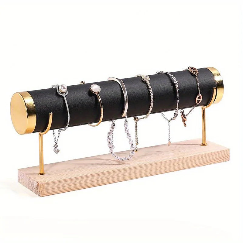 Wooden Jewelry Display Stand