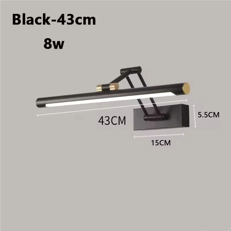 Adjustable Foldable Mirror Light