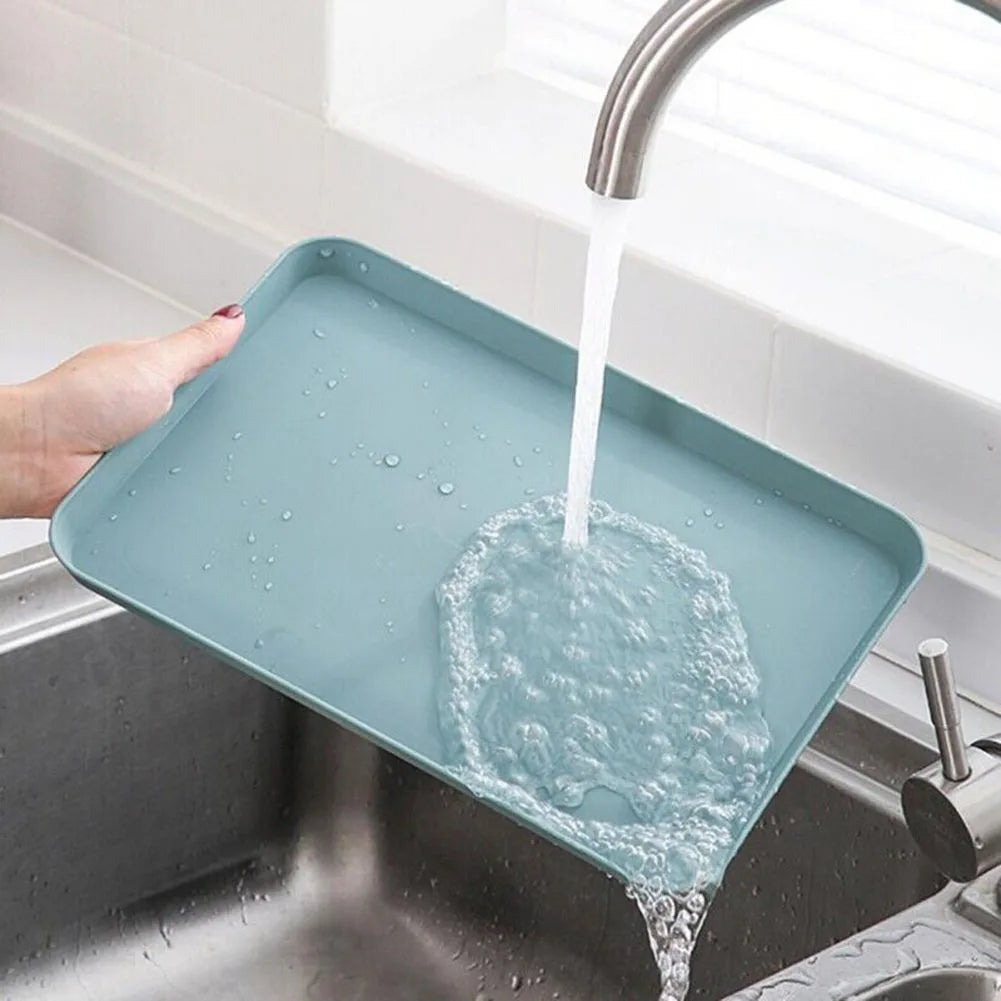 Rectangular Serving Tray Square Tray Anti Slip Scratch Resistant