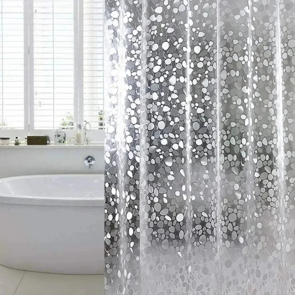 Bathroom Shower Curtain Transparent Lining Waterproof Bathtub Bathing