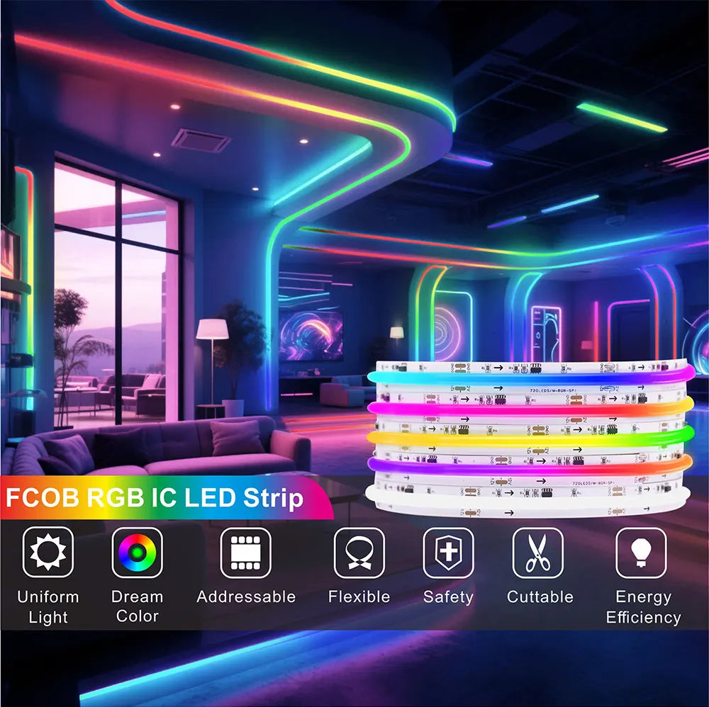 COB SPI Addressable LED Strip