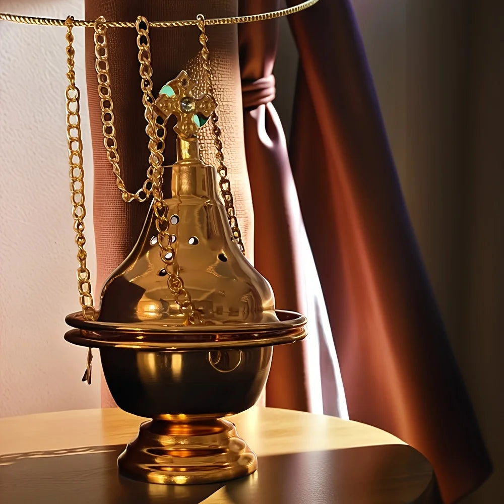 Hanging Metal Incense Burner for Meditation