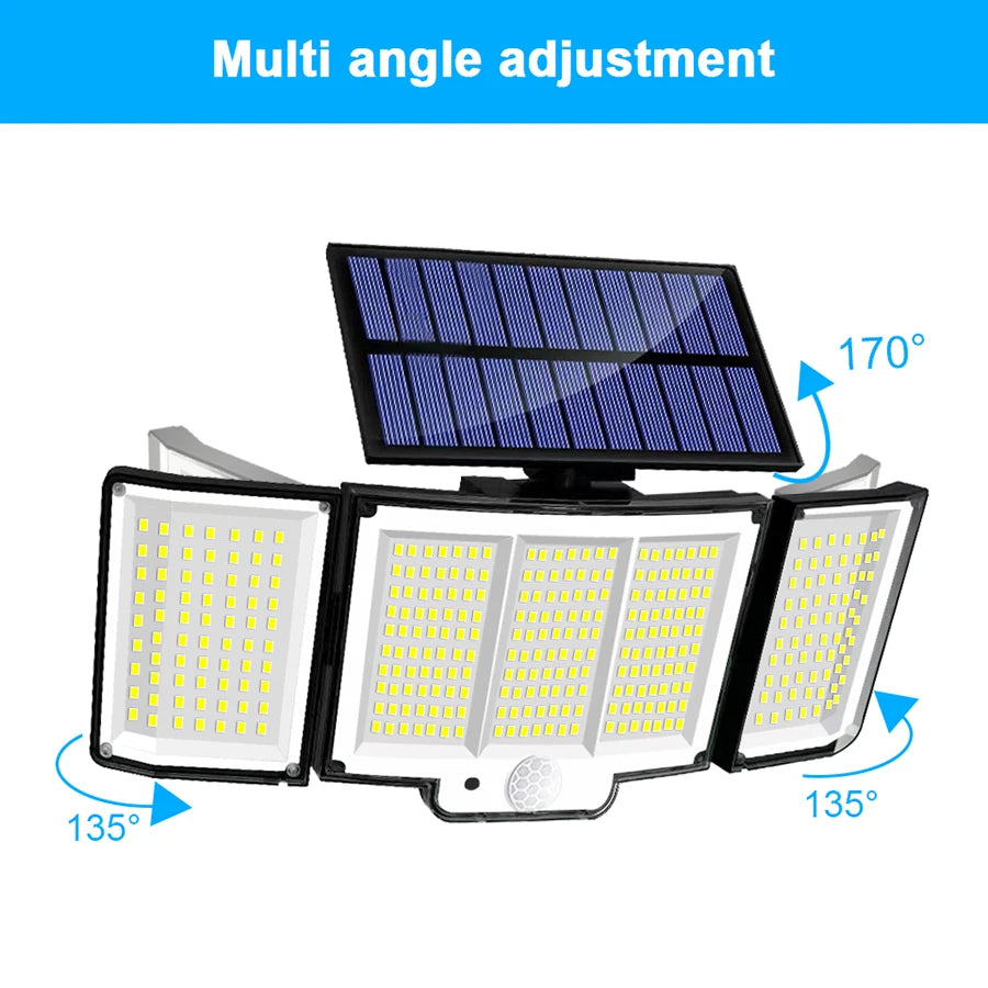Solar Motion Sensor Security Light