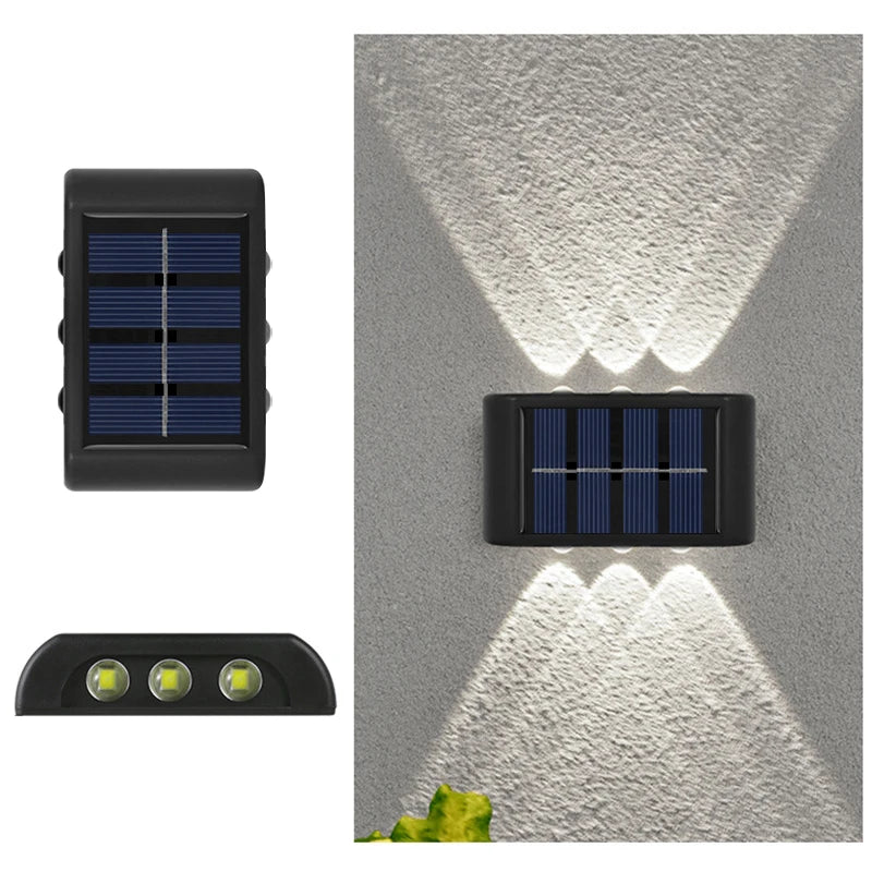 Solar Dusk to Dawn Fence Light