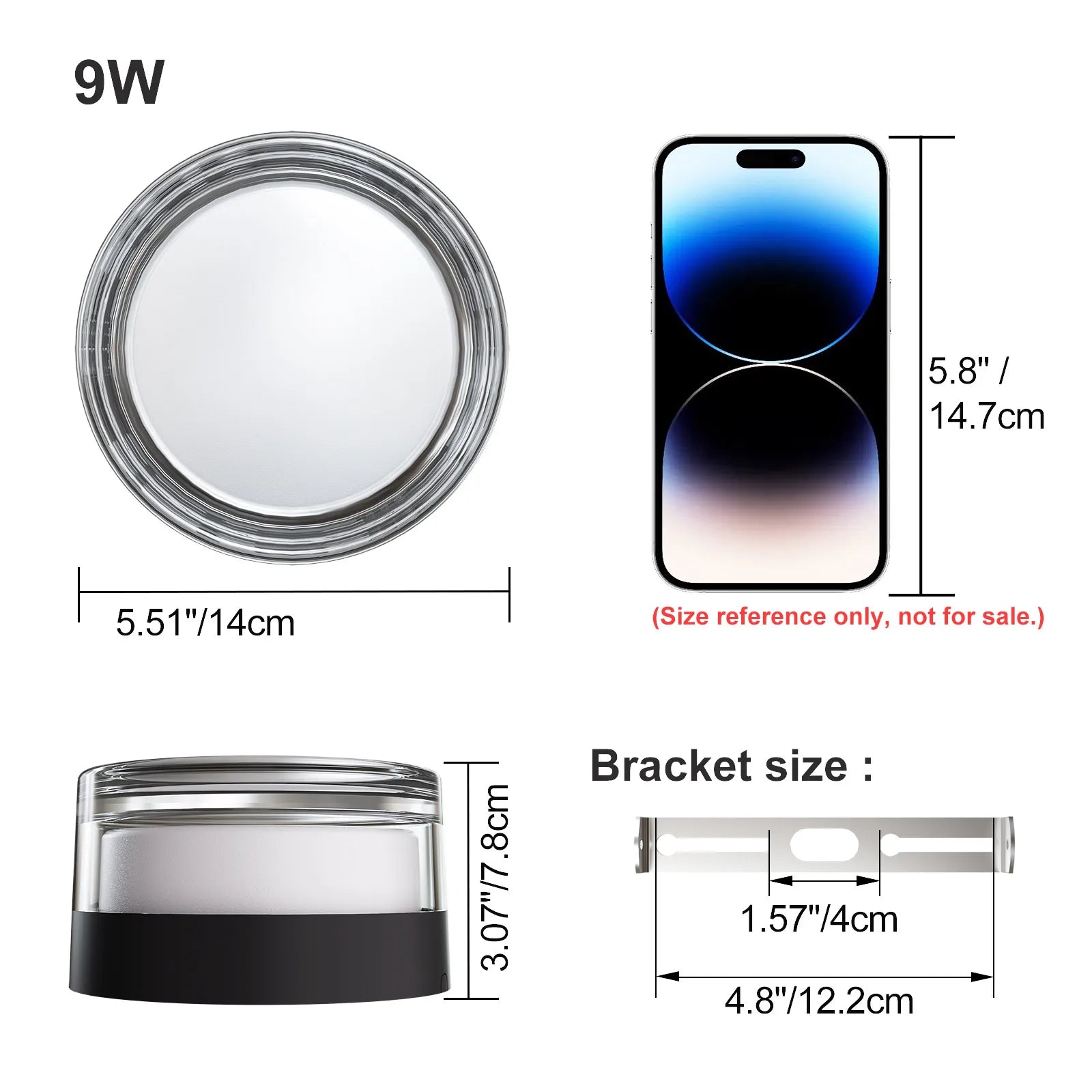 Modern 9W LED Outdoor Wall Lamp
