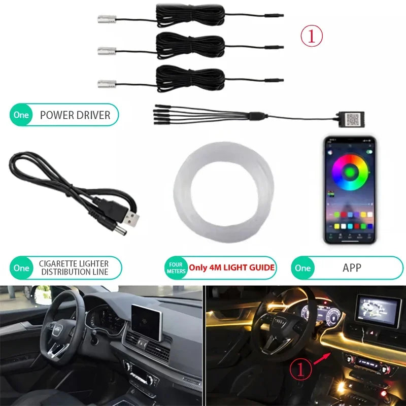 EL Wire Neon Strip B