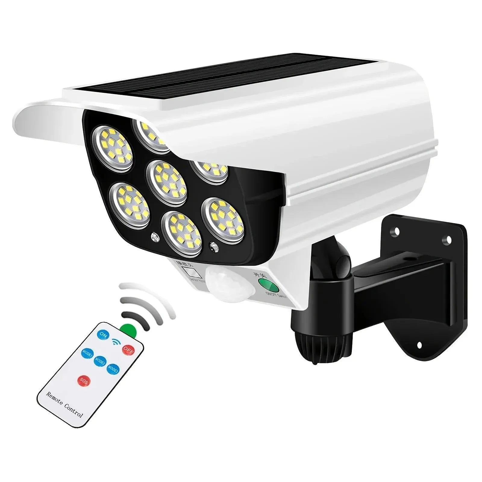 Solar Motion Sensor Security Floodlight