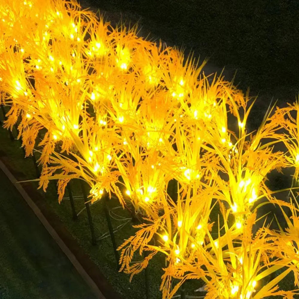 Solar Wheat Ear Garden Lights