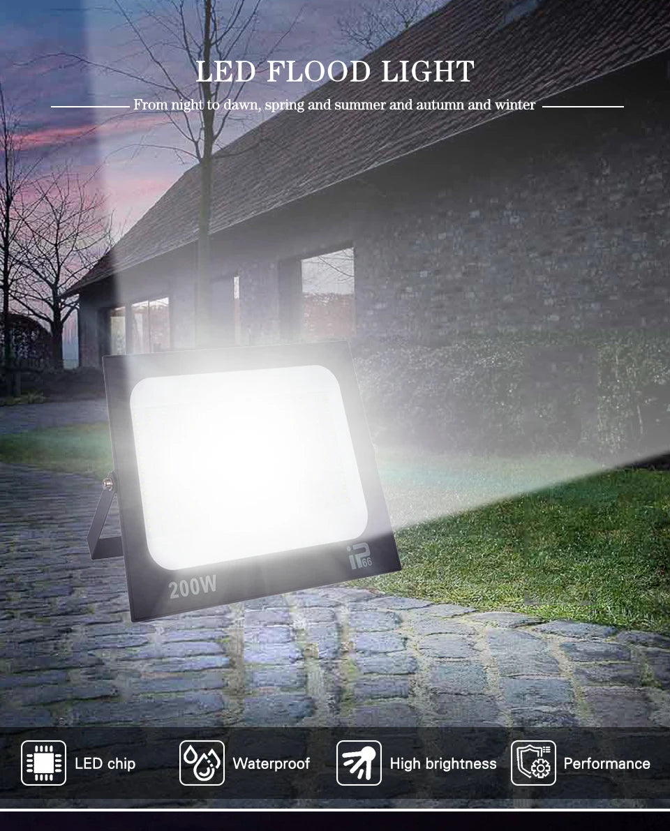 Waterproof LED Outdoor Floodlight