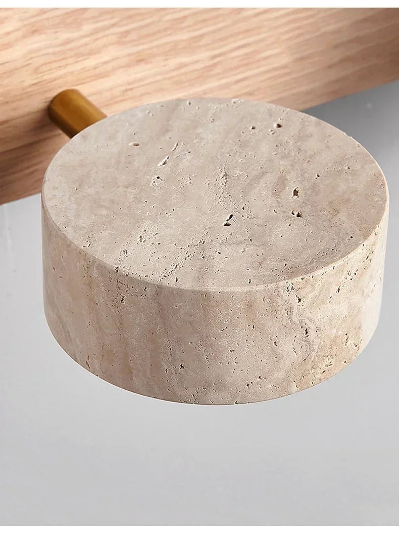 Travertine Spot Wall Light