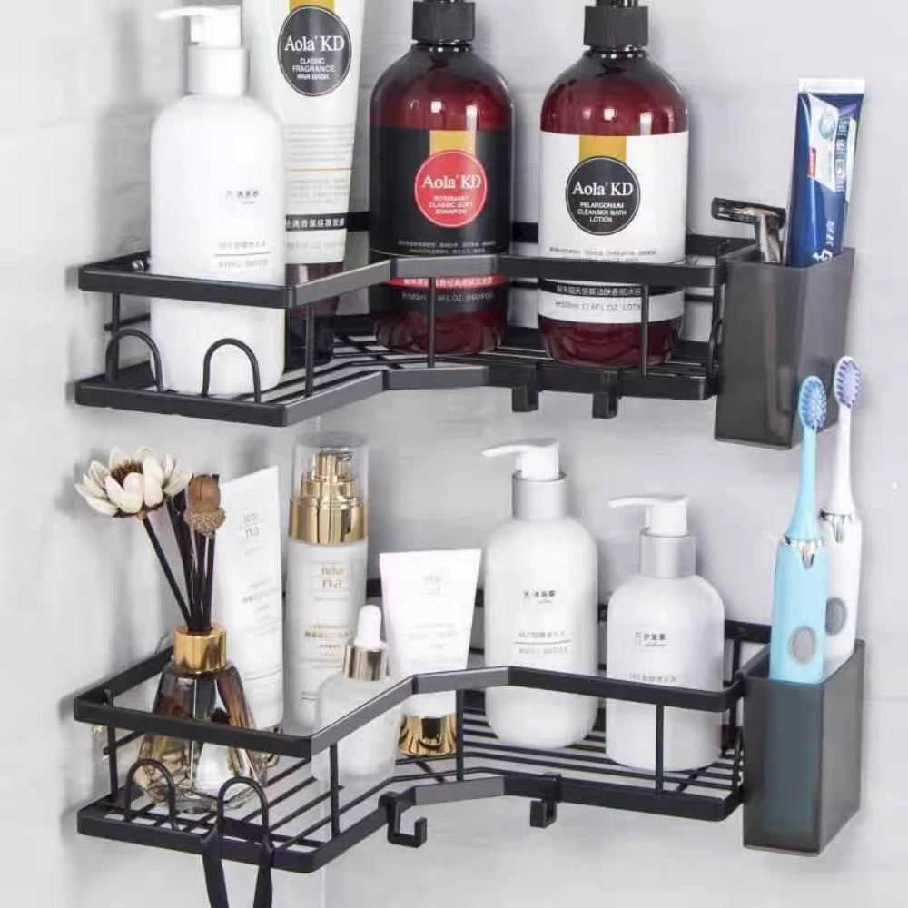 Stainless Steel Corner Shower Shelf