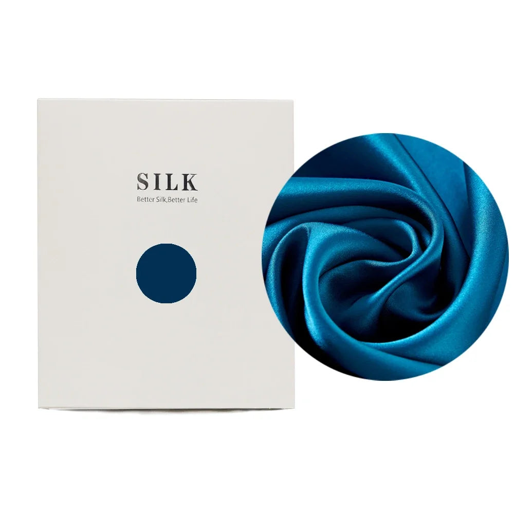 100% Natural Mulberry Silk Pillowcase with Hidden Zipper Double Sided