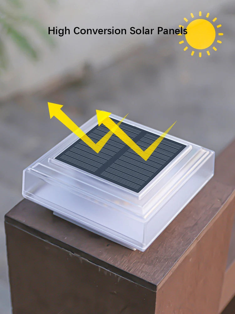 Solar Post Cap Light