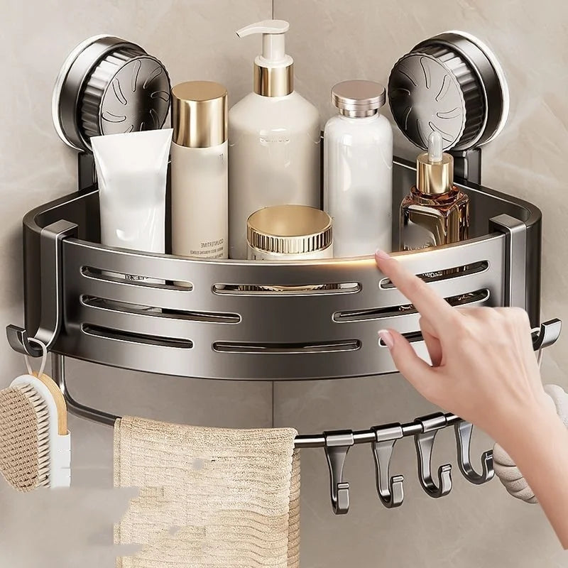 Suction Cup Corner Shower Basket