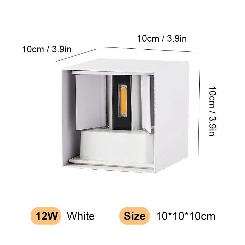 Aluminum Waterproof LED Outdoor Wall Light