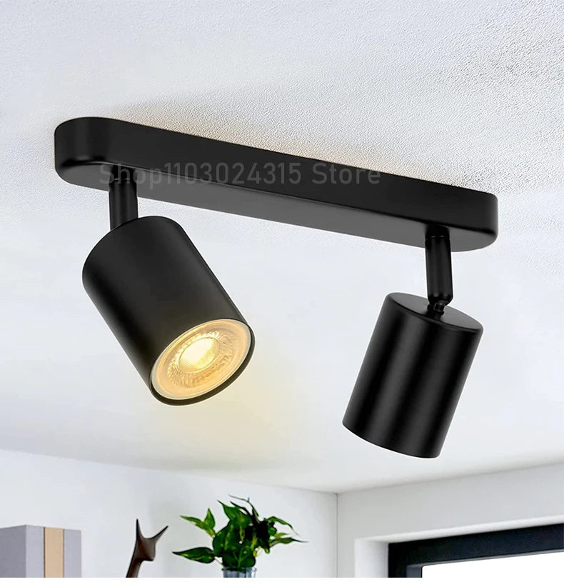 Dimmable Led GU10 Spotlight Clothing Store Background Wall Spotlight 7w